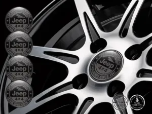 Jeep Ruota Adesivi Stile Emblemi Cupola Alta Qualità